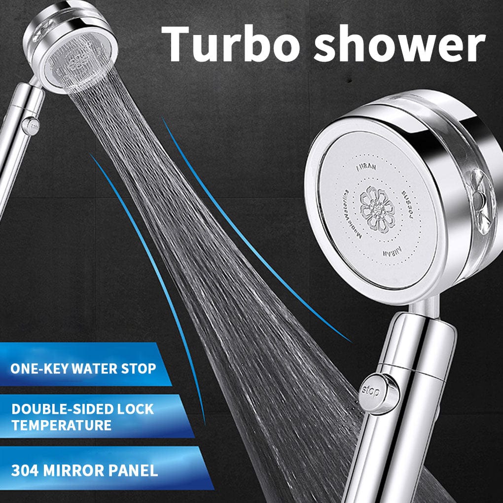 IGL Filtered + Pressurized 360° Rotating/ Detachable Jett Shower Head Inner Glow Life