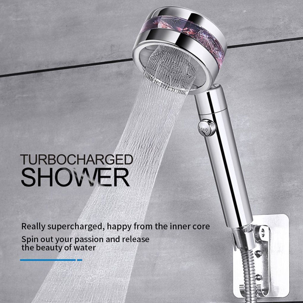 IGL Filtered + Pressurized 360° Rotating/ Detachable Jett Shower Head Inner Glow Life