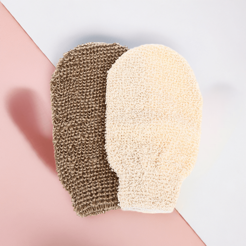 Inner Glow Life Peeling Bamboo Exfoliating Gloves - 2PCS