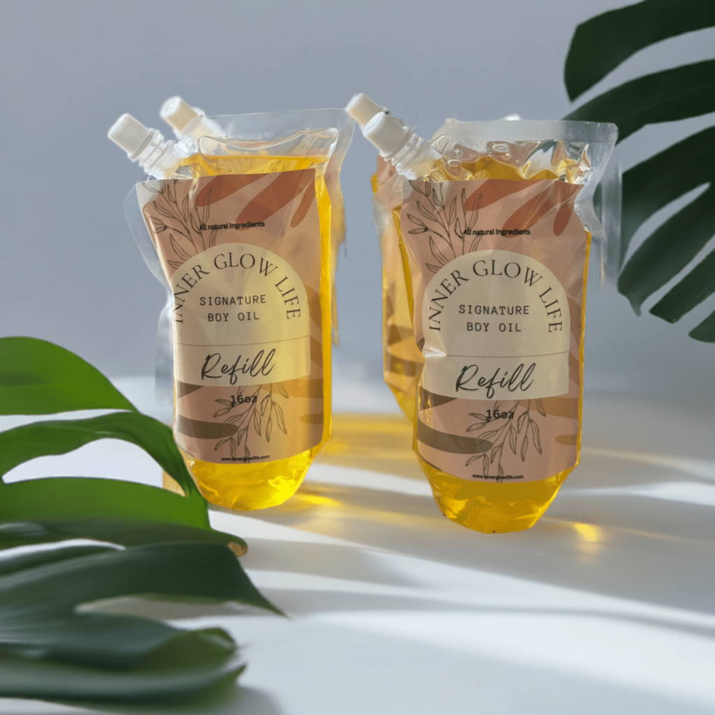 NEW Signature BDY Oil Refill - 16oz Inner Glow Life