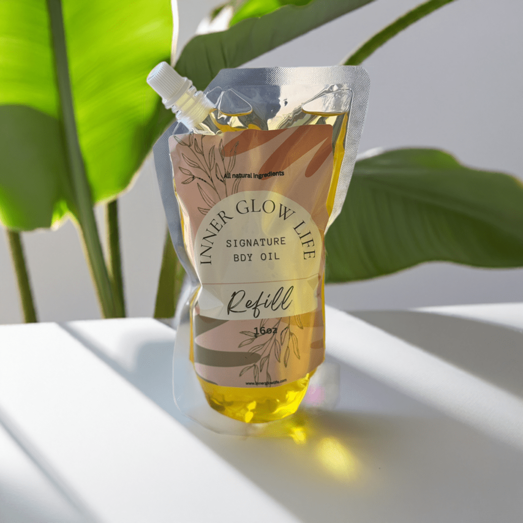 NEW Signature BDY Oil Refill - 16oz Inner Glow Life