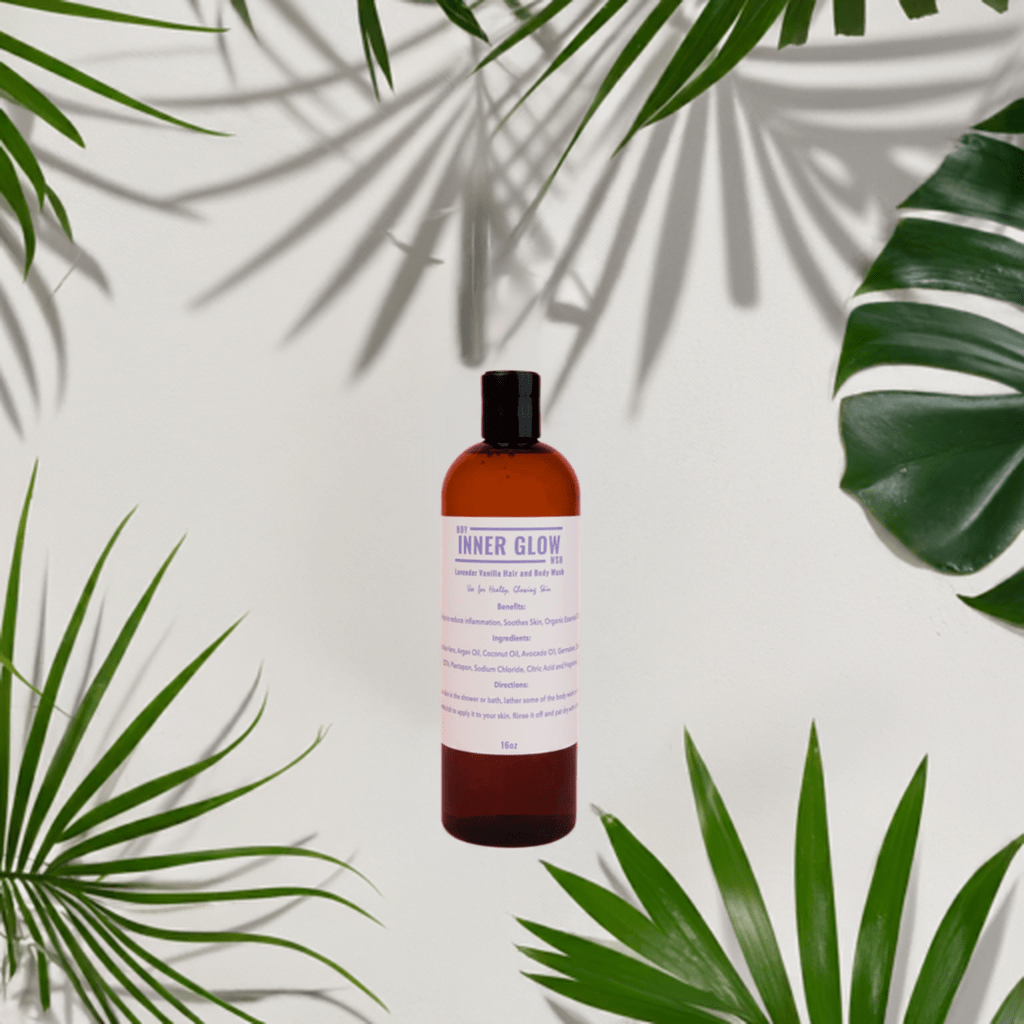 Inner Glow Life Lavender Vanilla Body Wash- 16oz Inner Glow Life