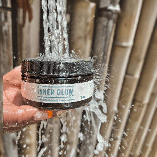 Inner Glow Life Eucalyptus Mint Exfoliating Brown Sugar Scrub- 8oz Inner Glow Life