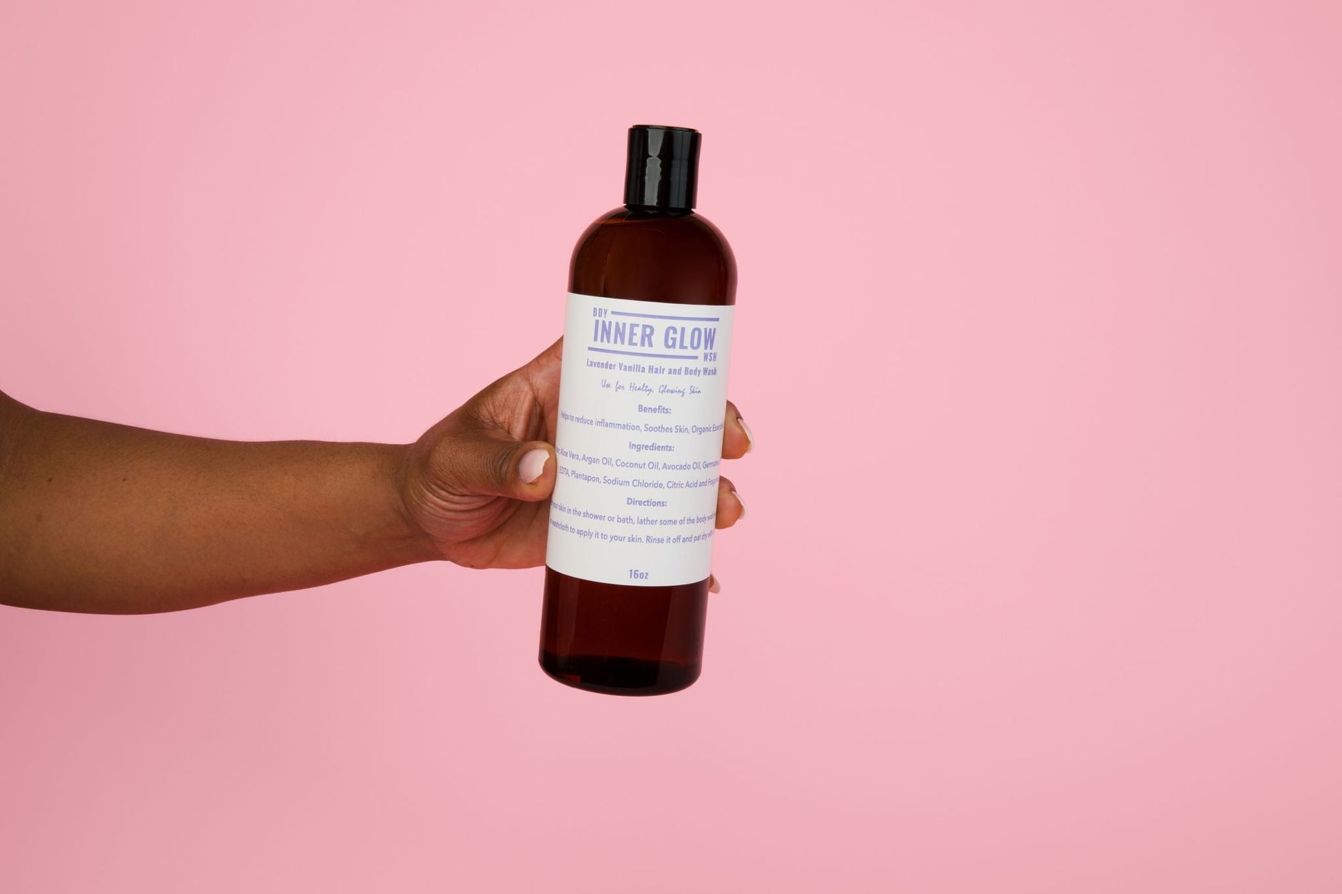 NEW* Inner Glow Life Lavender Vanilla Body Wash- 16oz.