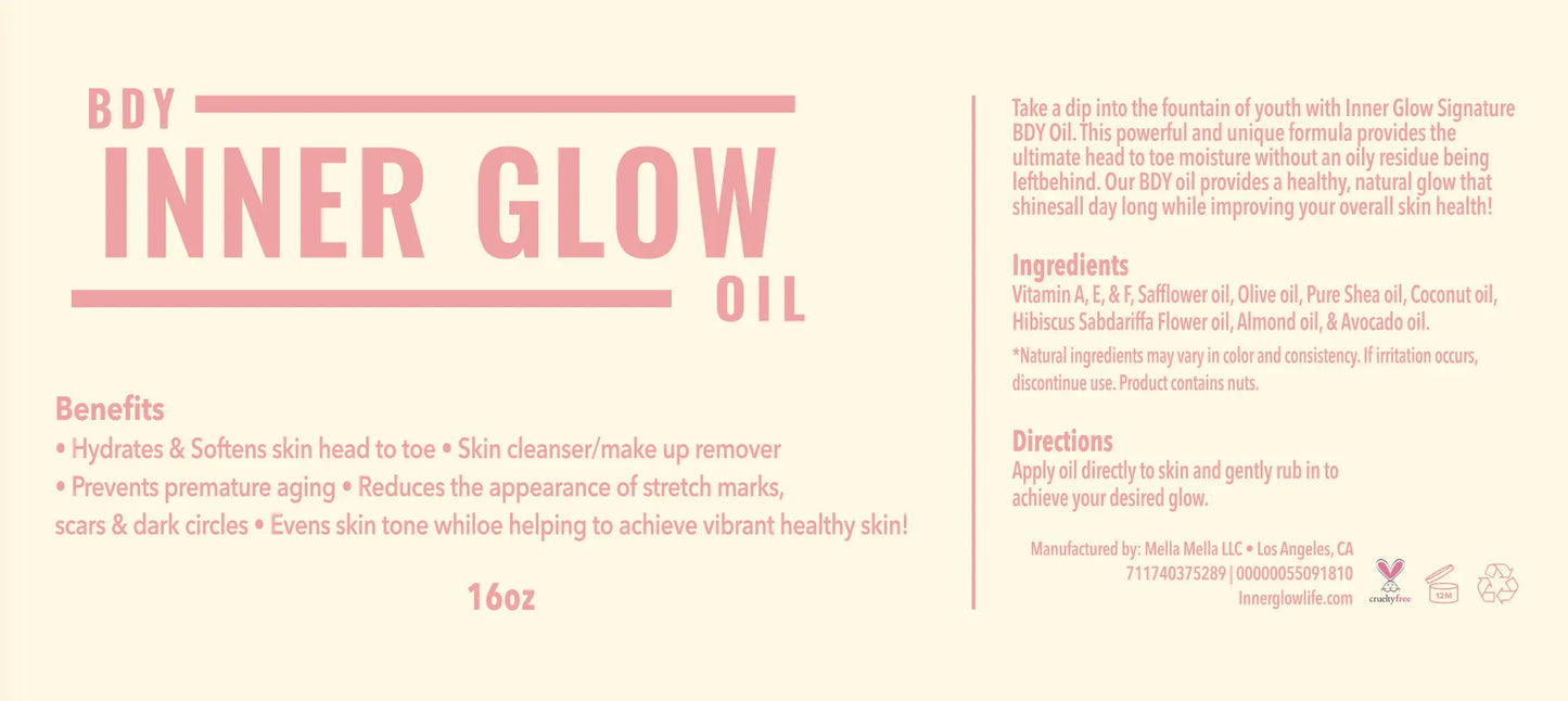 Inner Glow Life Signature BDY Oil - Family Pack.