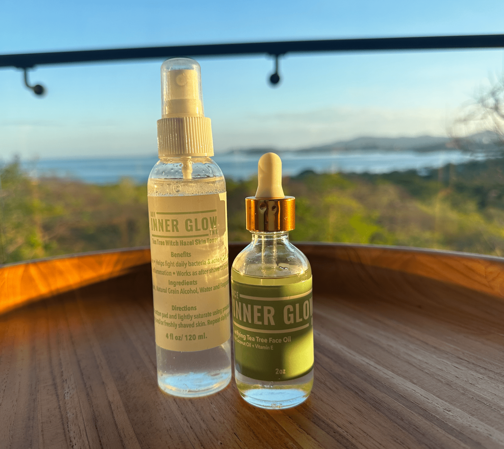 NEW* Inner Glow Life Clarifying Tea Tree Witch Hazel- 4oz.