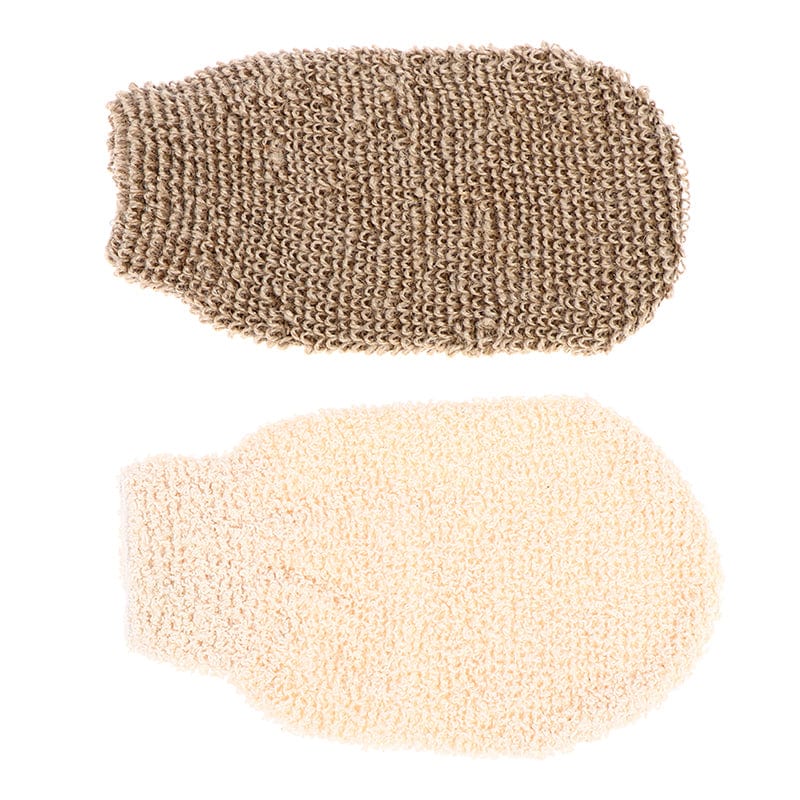 Inner Glow Peeling Bamboo Exfoliating Gloves - 2PCS.