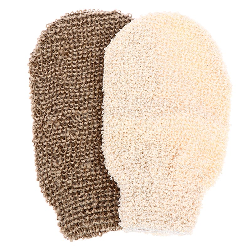 Inner Glow Peeling Bamboo Exfoliating Gloves - 2PCS.