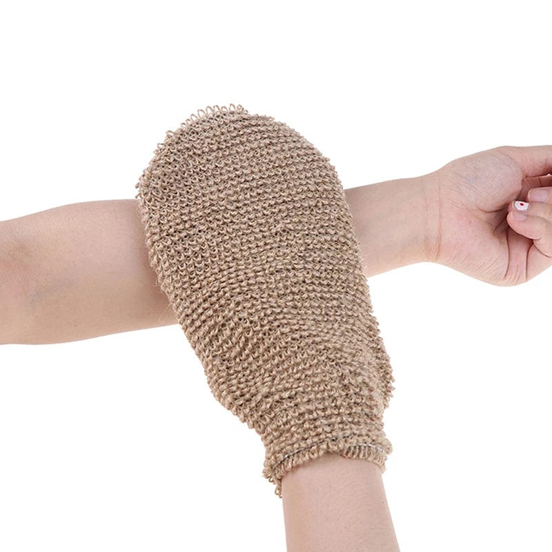 Inner Glow Peeling Bamboo Exfoliating Gloves - 2PCS.