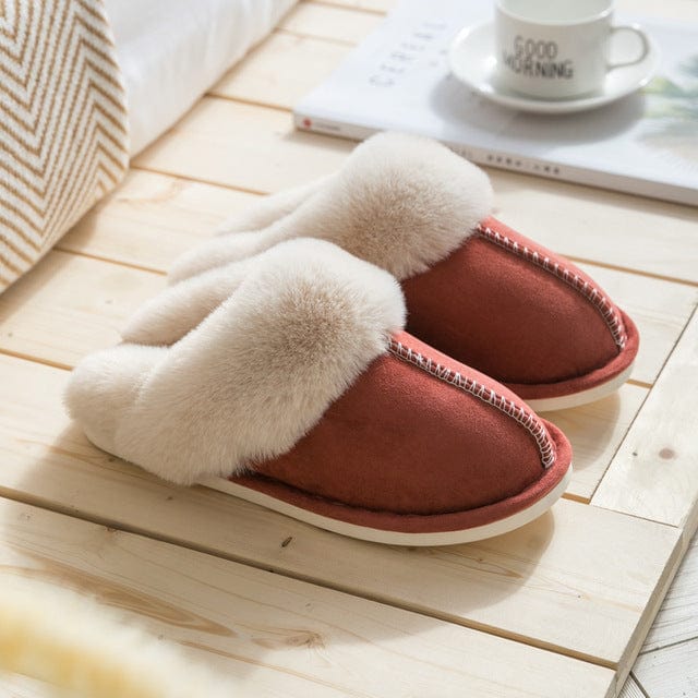 Inner Glow Plush Indoor Slippers Women.