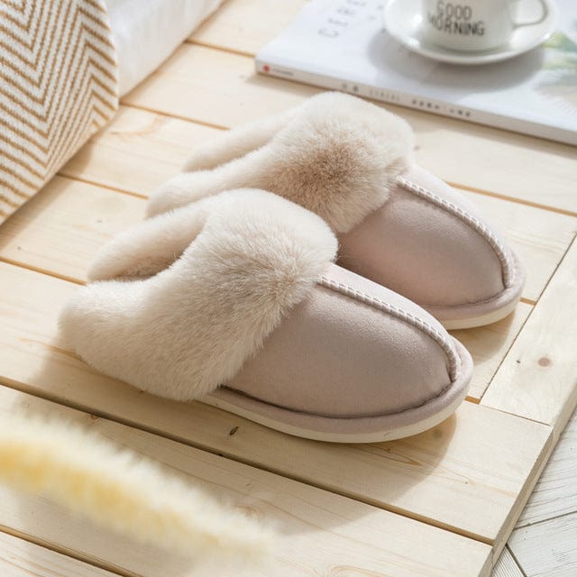 Inner Glow Plush Indoor Slippers Women.