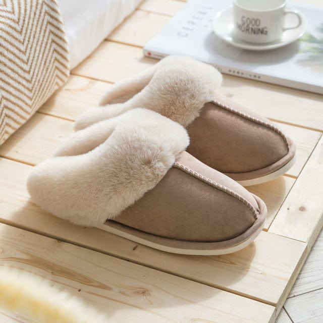 Inner Glow Plush Indoor Slippers Women.