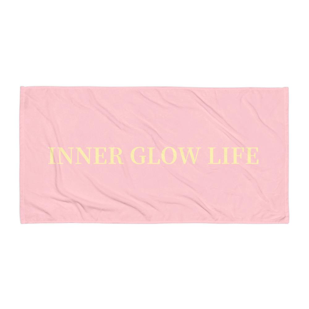 Inner Glow Life Luxurious, Checkered, Soft, Cotton Bath Towel