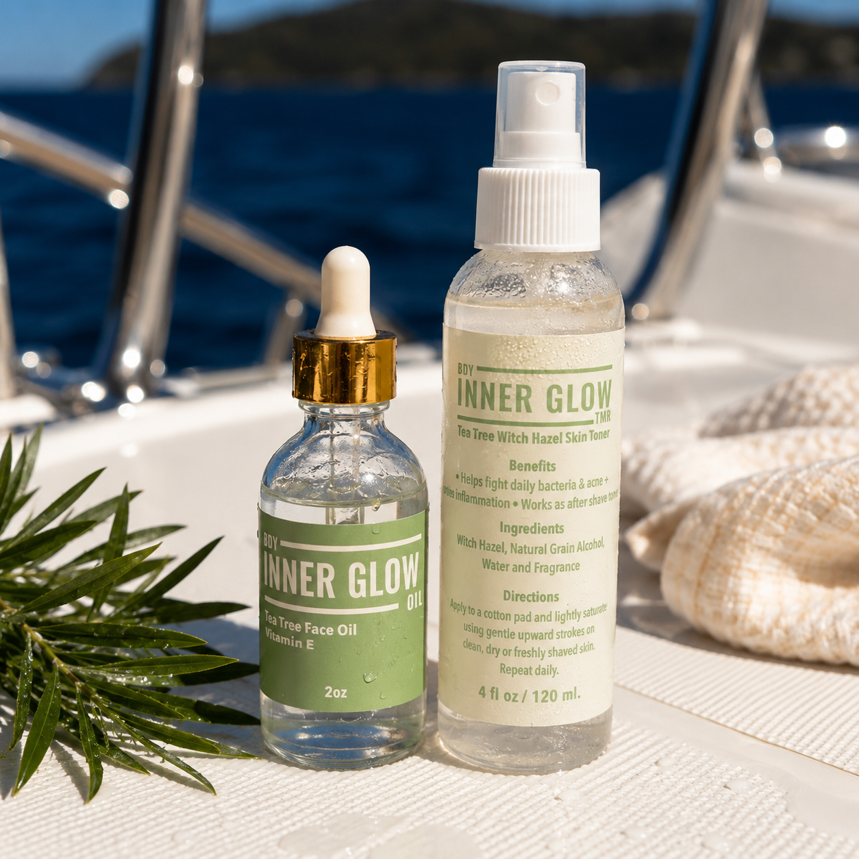 Inner Glow Life Clarifying Tea Tree Witch Hazel- 4oz