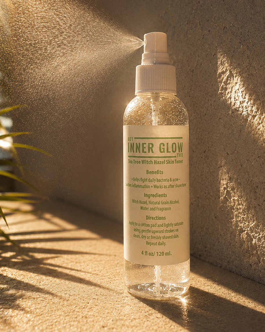 Inner Glow Life Clarifying Tea Tree Witch Hazel- 4oz