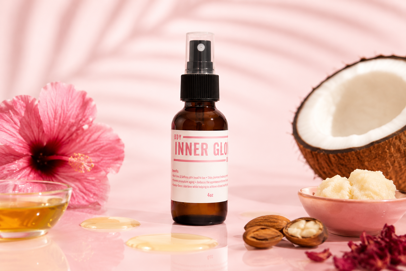 Signature BDY Oil 4oz | Organic Glow & Scar Fading