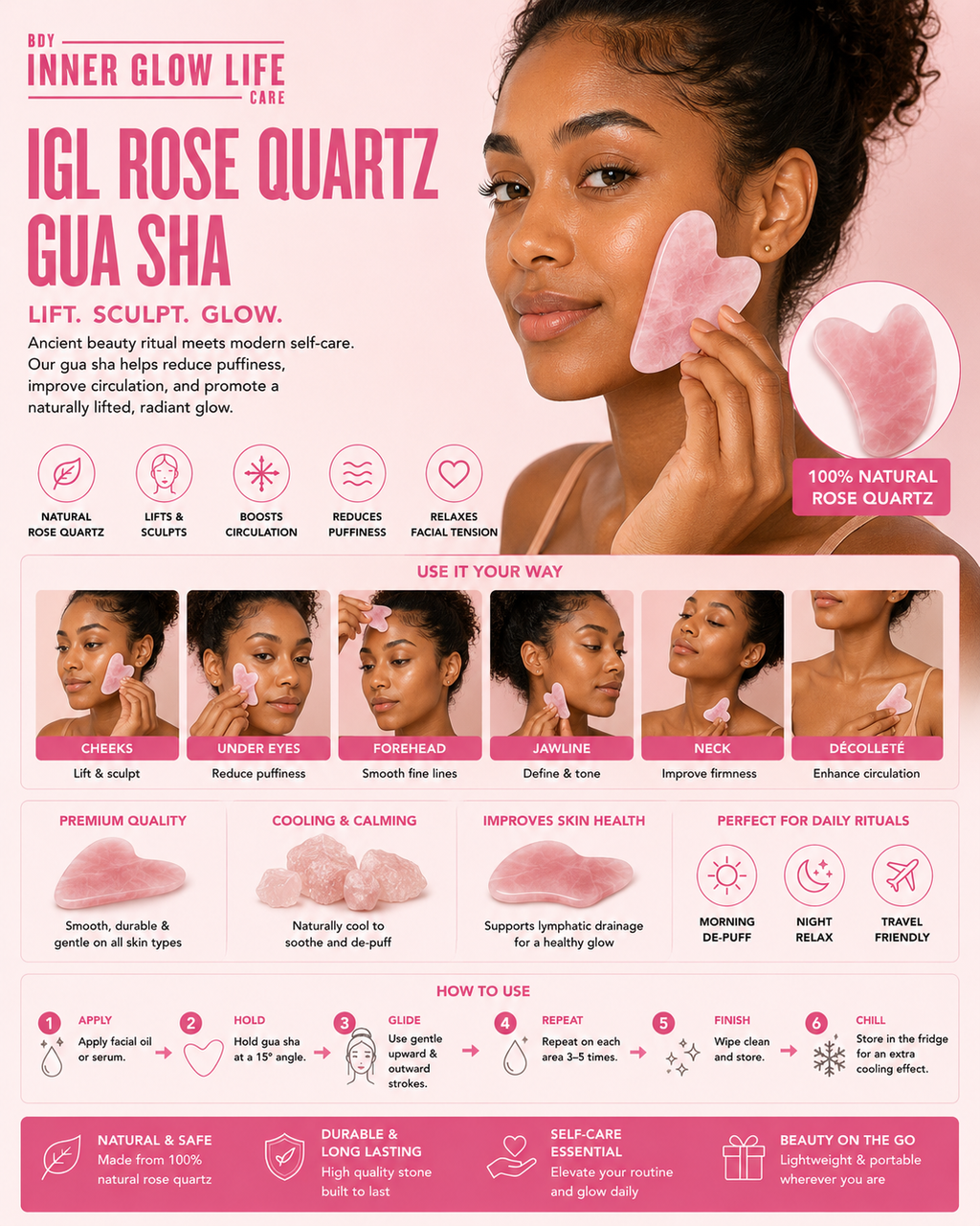 Heart Gua Sha
