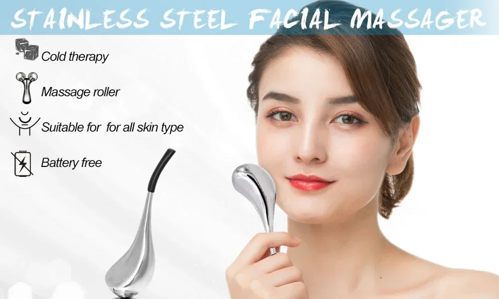 IGL Luxe Gold Cryo Face Roller Sticks - 2PCS