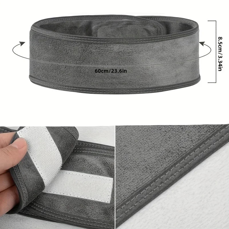Adjustable Cloth + Velcro Headband