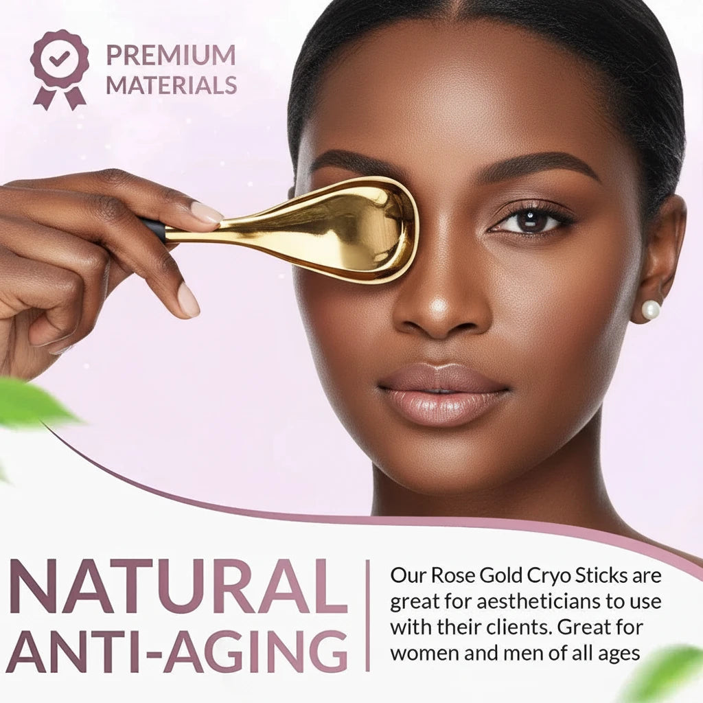 Luxe Gold Cryo Face Globes 2pcs