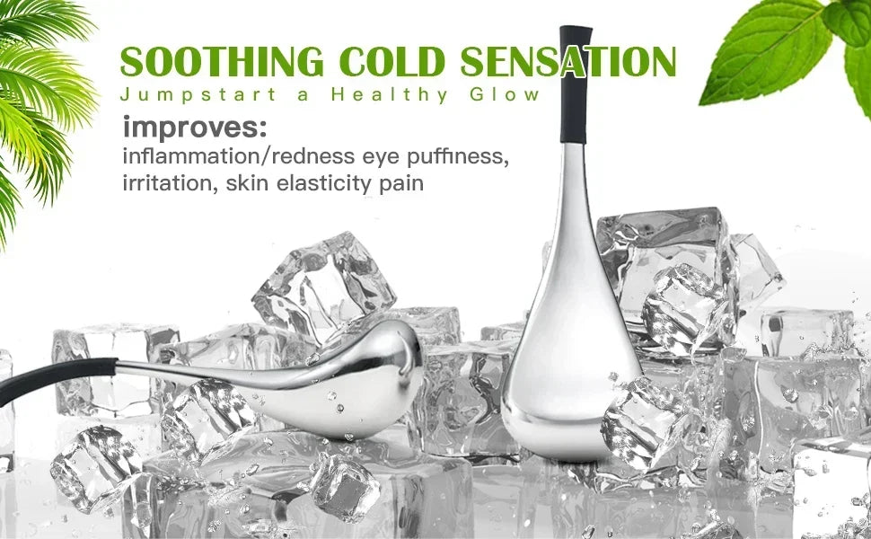 IGL Luxe Gold Cryo Face Roller Sticks - 2PCS