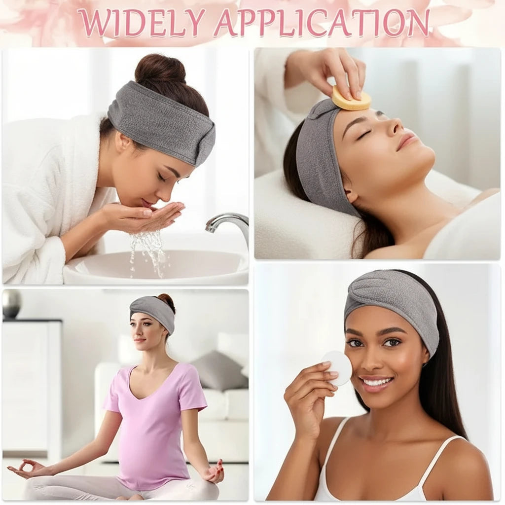 Adjustable Cloth + Velcro Headband