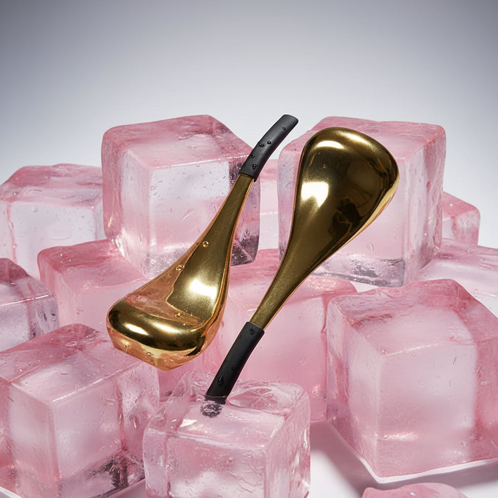 Luxe Gold Cryo Face Globes 2pcs