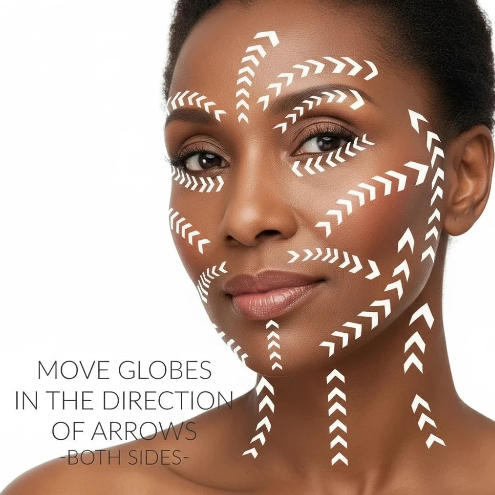 Luxe Gold Cryo Face Globes 2pcs