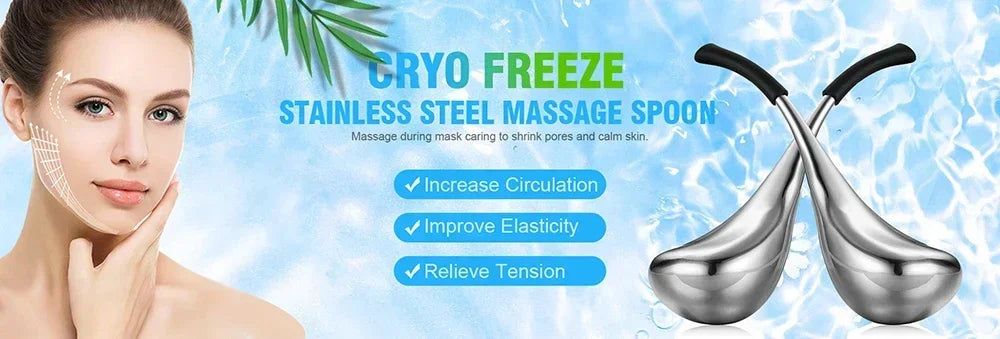 IGL Luxe Gold Cryo Face Roller Sticks - 2PCS