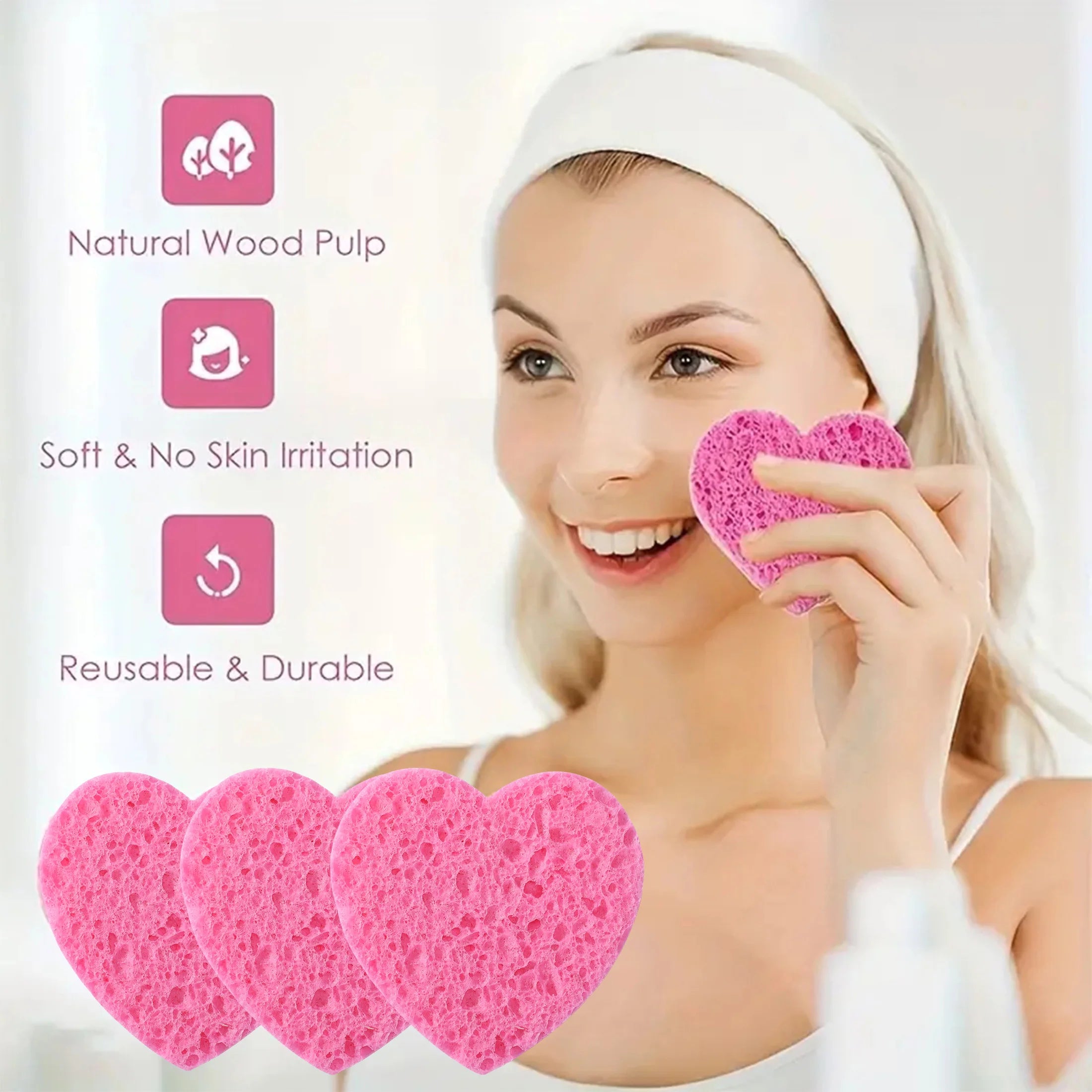 IGL Compressed facial sponge- 50pcs