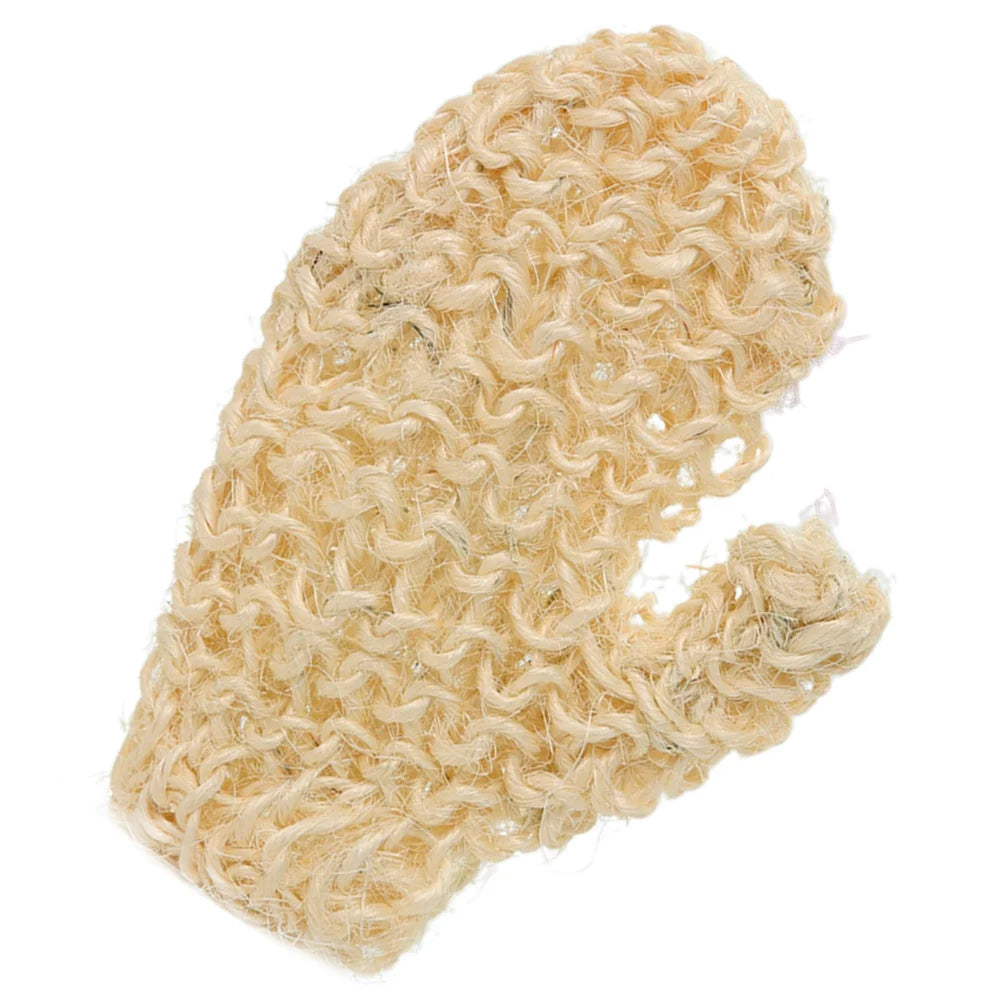 Natural Sisal Exfoliating Eco Friendly Bath Glove For Smooth Glowing Skin 1pc
