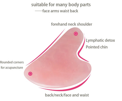 New* IGL Single Heart Gua Sha Massage Board for Face