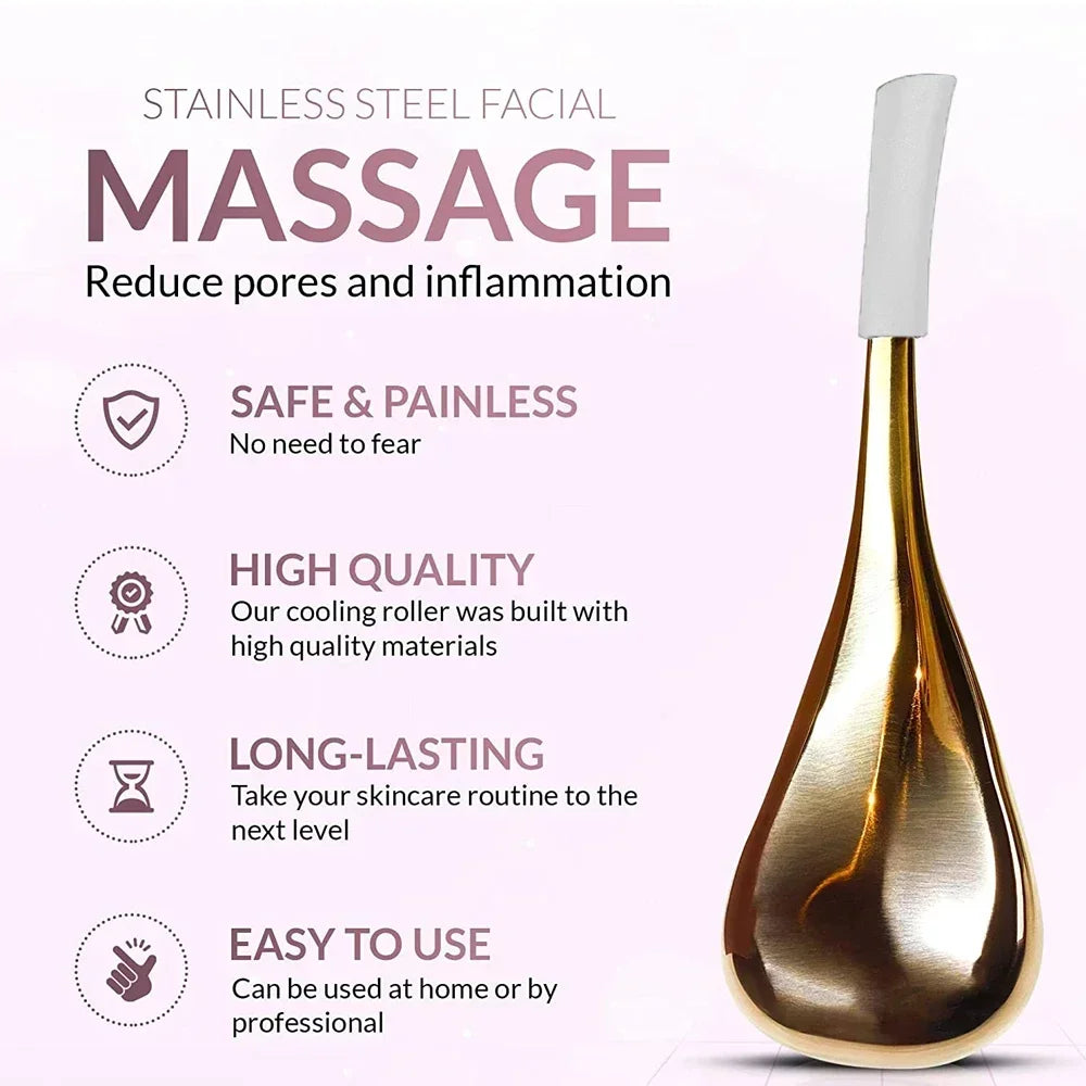Luxe Gold Cryo Face Globes 2pcs