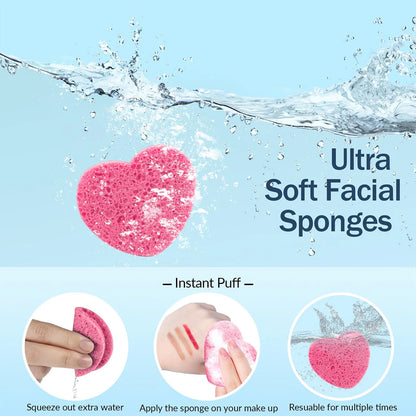 IGL Make Up Removal Compressed facial sponge- 50pcs