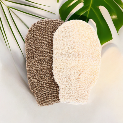 Inner Glow Life Peeling Bamboo Exfoliating Gloves - 2PCS