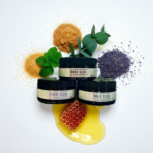 All 3 Inner Glow Life Exfoliating Brown Sugar BDY Scrubs- 8oz